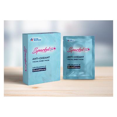 Sparkel Glow Anti-Oxidant Facial Sheet Mask 10's - Masks & Peels