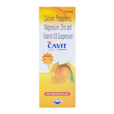 CAVIT NEW MANGO FLAVOUR Suspension 150ml - Supplements-Cal