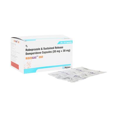 RIDZOGAS SR D Capsule 10's - Ulcer/Reflux/Flatulence-Aaa