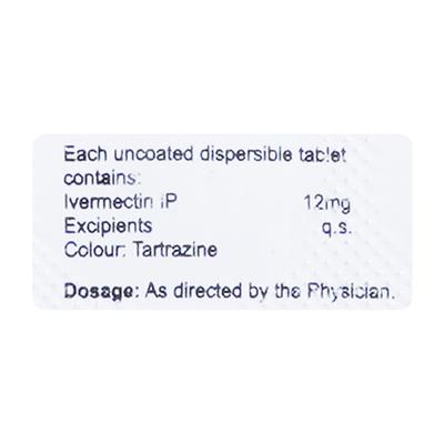 SCABOVER 12mg Tablet 10's - Parasitic Worms-Ant
