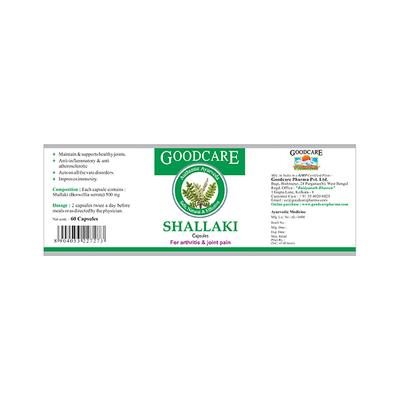 Goodcare Shallaki Capsule 60's - Pure Herbs