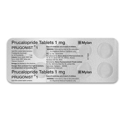 PRUGONIST 1 Tablet 10's - Constipation-Lax