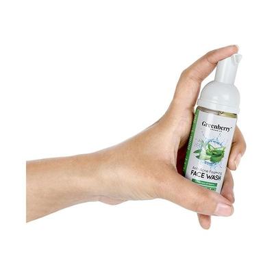 Greenberry Organics Anti-Acne Foaming Face Wash 50 ml - Face Wash & Cleansers