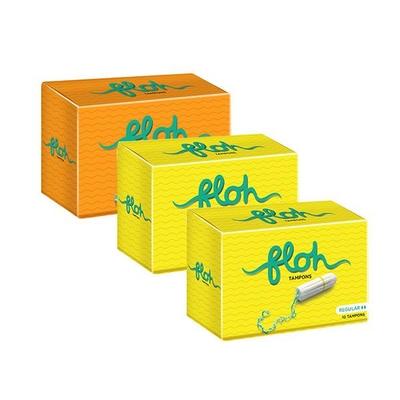 Floh Combo ( Super+ 2 Regular) Tampons 30's - Tampons