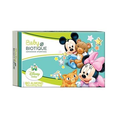 Biotique Baby Bio Almond Nourishing Soap (Mickey) 75 gm - Baby Soap