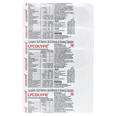 Lycolyfe Capsule 10'S - Supplements-Vam