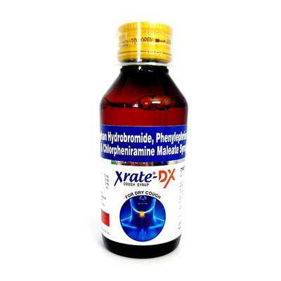 XRATE DX Syrup 100ml - Cough And Cold-Cou
