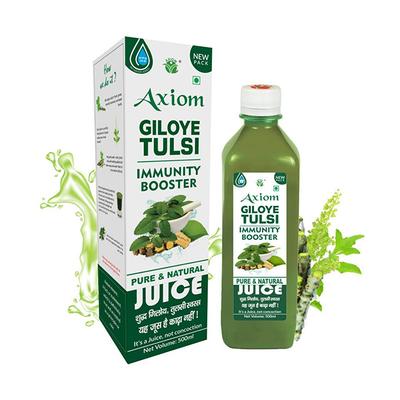 Axiom Giloye Tulsi Juice 500 ml - Ayurvedic Juices