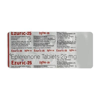 Ezuric 25mg Tablet 10'S - Hypertension-Diu