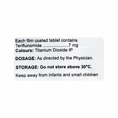 Teru MS 7mg Tablet 10'S - Multiple Sclerosis-Imm