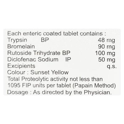 BANOFLAM D Tablet 10's - Pain relief-Ant