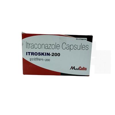 ITROSKIN 200mg Capsule 4's - Fungal Infections-Anf