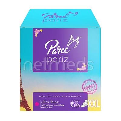 Paree Pariz Ultra Thinz (XXL) Sanitary Pads 15's - Sanitary Napkins