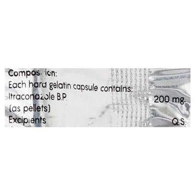 ITRASAFE 200 Capsule 10's - Fungal Infections-Anf