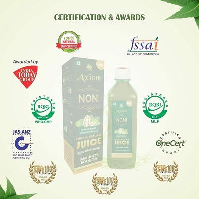Axiom Noni Juice 500 ml - Ayurvedic Juices