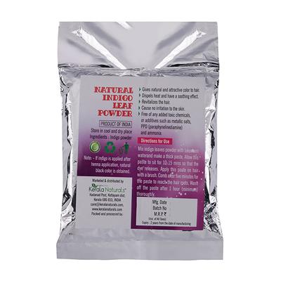 Kerala Naturals Natural Indigo Leaf Powder 50 gm - Personal Care (Ayush)