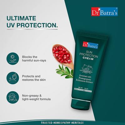 Dr Batra's SPF 30 Sun Protection Cream - Echinacea (Pack of 2 x 100 gm) - Face Sunscreen