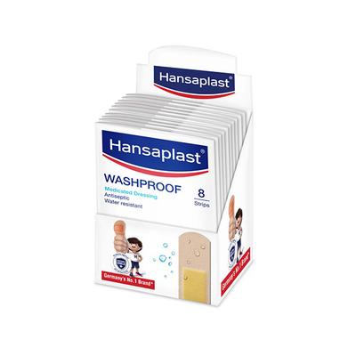 Hansaplast Medicated Dressing Bandage - Washproof 8's - Bandages