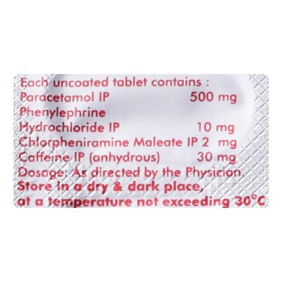 Dolo Cold New Tablet 10's - Cough And Cold-Cou