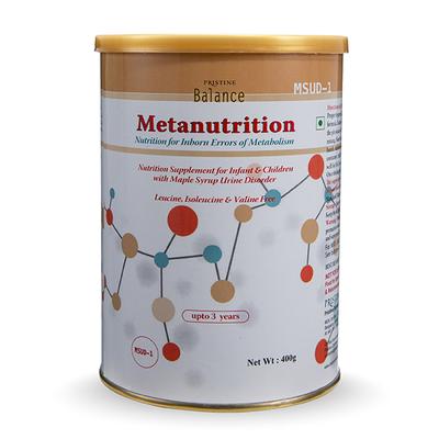 Pristine Balance Metanutrition MSUD-1 (Upto 3 Years) Powder - 400 gm (Tin) - Baby And Infant Supplements