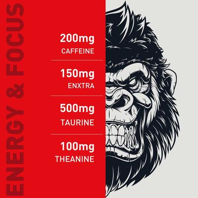 MuscleBlaze Pre Workout WrathX Powder - Voodoo Black 300 gm - Workout Essentials