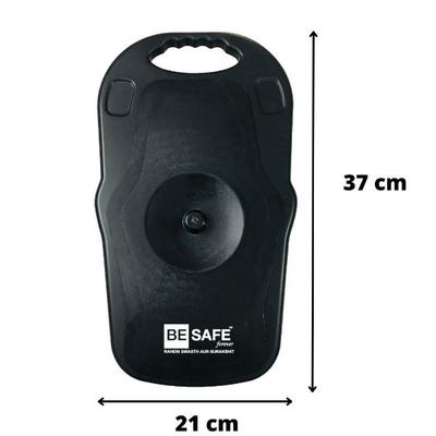 Be Safe Forever Patient Bedpan - Black - Urology Supplies