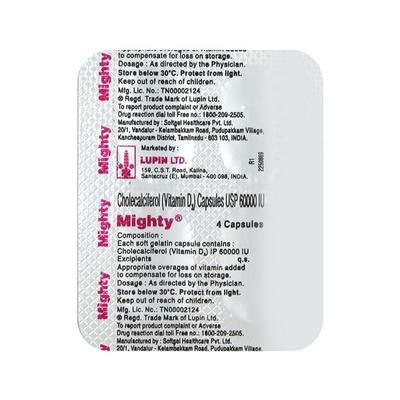 Mighty Capsule 4'S - Supplements-Vit