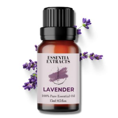Essentia Extracts Pure Essential Oil - Lavender 15 ml - Essential Oils