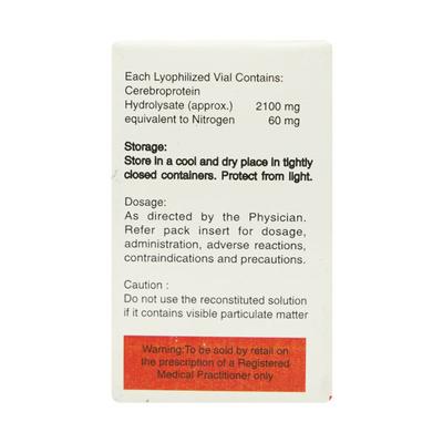 Cognifast 60mg Injection 1'S - Nootropics And Neurotrophics