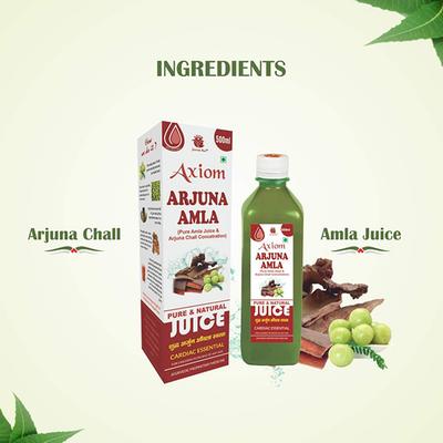 Axiom Arjuna Amla Juice 500 ml - Ayurvedic Juices