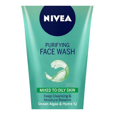 Nivea Purifying Face Wash - Ocean Plant150 ml - Face Wash & Cleansers