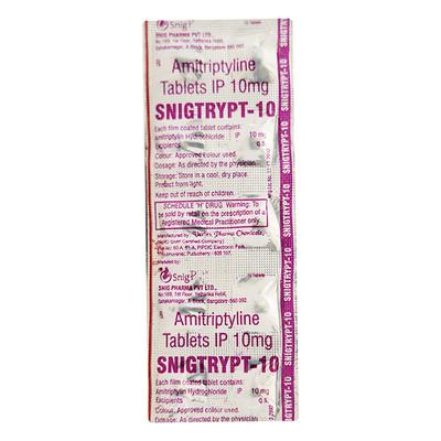 SNIGTRYPT 10mg Tablet 10's - Depression-Ant