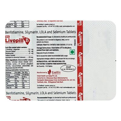 LIVOPILL B NEW Tablet 10's - Supplements-Sup