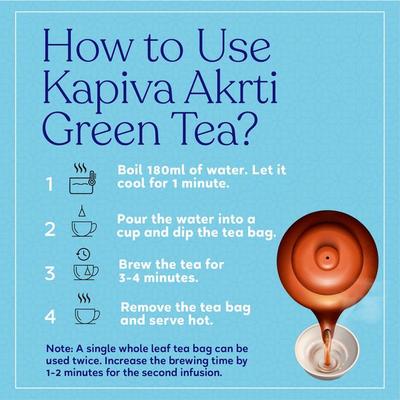 Kapiva Akrti Green Tea Bag 20's - Speciality Medicines