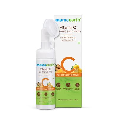 Mamaearth Foaming Face Wash - Vitamin C 150 ml - Face Wash & Cleansers