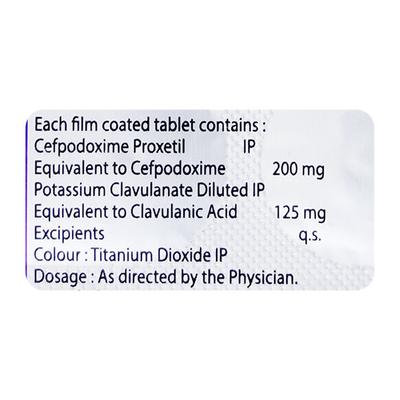 CLAVCEP CV Tablet 10's - Bacterial Infections-Cep