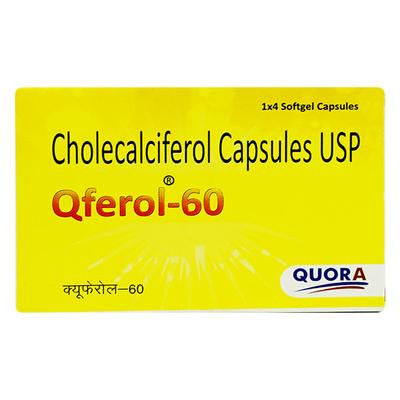 QFEROL 60 Capsule 4's - Supplements-Vit