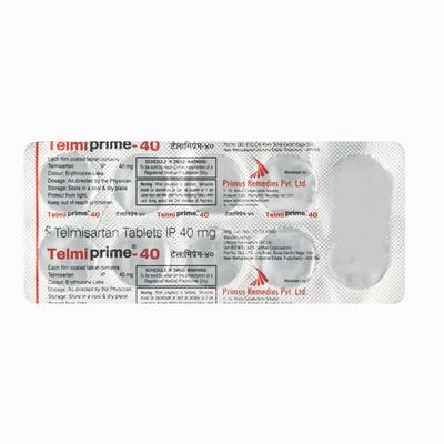 Telmiprime 40mg Tablet 10'S - Hypertension-Ang
