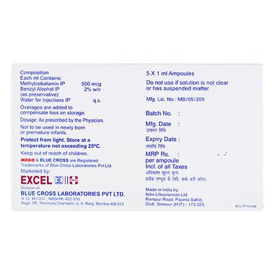 Mego Injection 1ml - Nootropics And Neurotrophics