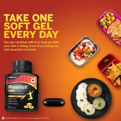 Maxirich Gold Advanced Daily Supplement Capsule 30's - Multi-Vitamins