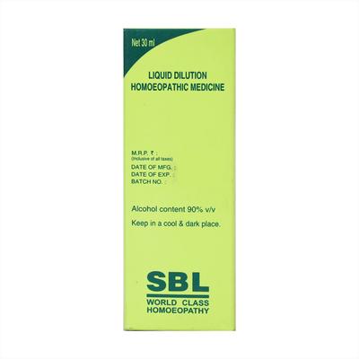 SBL Aconitum Napellus 1M Liquid 30 ml - Dilutions