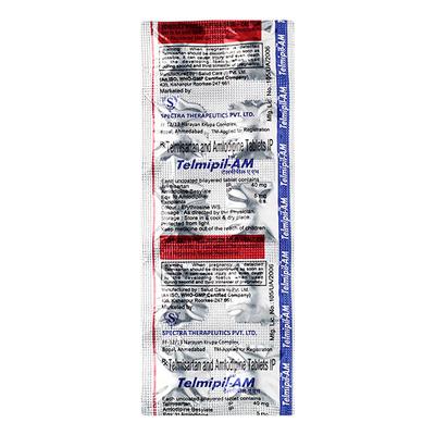 TELMIPIL AM 40 Tablet 10's - Hypertension-Ana