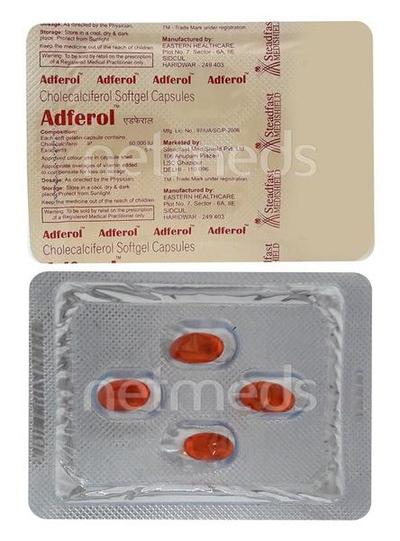 Adferol 60K Capsule 4'S - Supplements-Vit