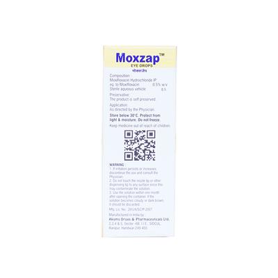 MOXZAP Eye Drops 5ml - Eye Infections-Eaa