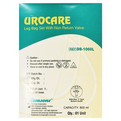 Romsons Urocare Leg Bag Set (DB-1060L) 1's - Bags