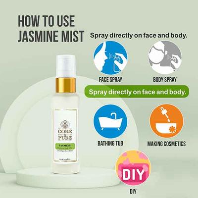 Core & Pure Face and Body Mist - Jasmine 50 ml - Toners