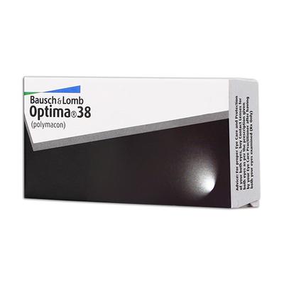 Bausch & Lomb Optima 38 Yearly Contact Lens - 1 Lens/Box (+2.0) - Eyecare Lenses
