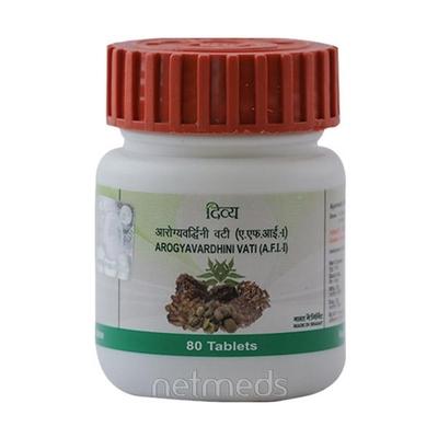 Patanjali Arogyavardhini Vati Tablet 80's - Speciality Medicines