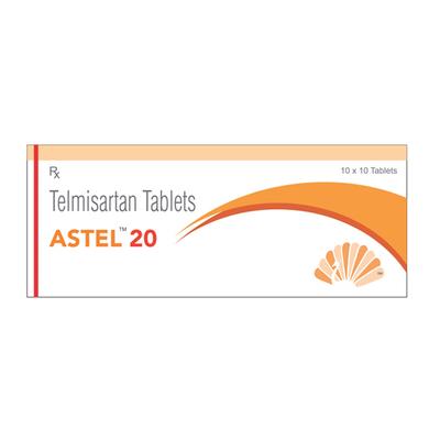 ASTEL 20mg Tablet 10's - Hypertension-Ang