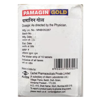 PAMAGIN GOLD Tablet 10's - Pain relief-Nsa